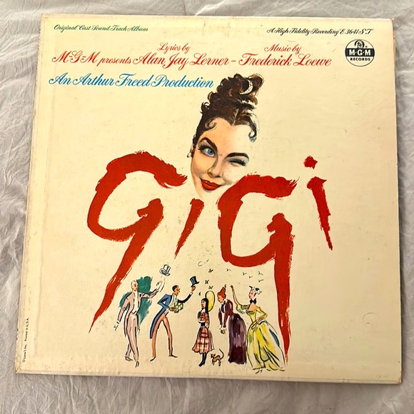 Gigi Musical Soundtrack Vinyl Record - Picture 4 of 12